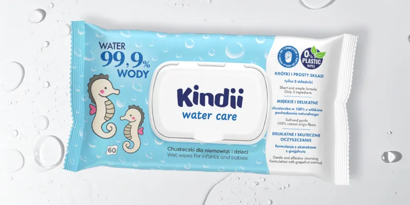 Harper Hygienics Introduces Kindii Water Care Baby Wipes